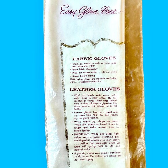 SEARS Vintage Opera Gloves White Nylon Stretch Long Formal Buttons Size A New - Picture 8 of 10